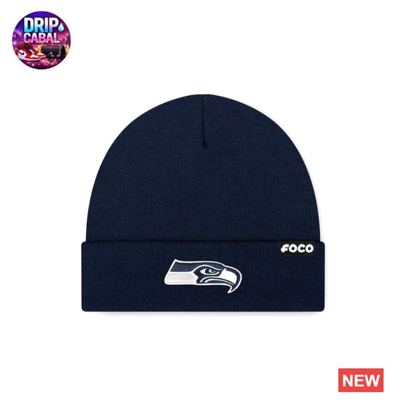 NFL Team Logo Beanie Hat Classic Winter Headwear Stretchy Fit Acrylic